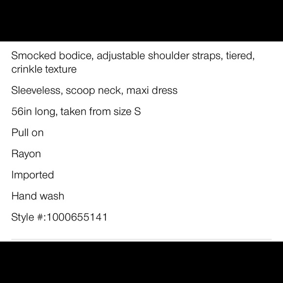 Pink Rose Crinkle Gauze Tiered Maxi Dress - Picture 3 of 3